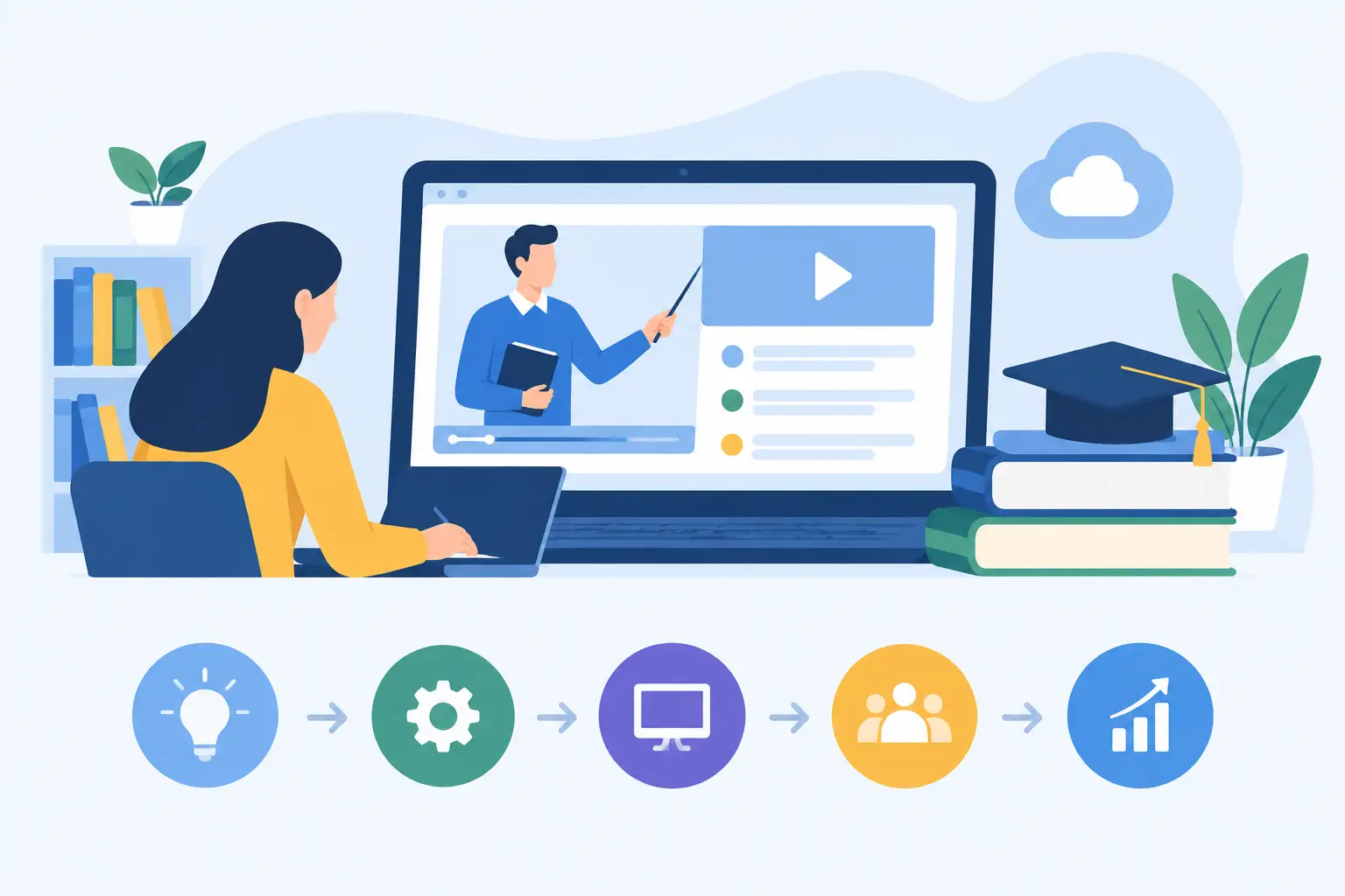 Eğitim Platformu Oluşturma Adımları Nelerdir?