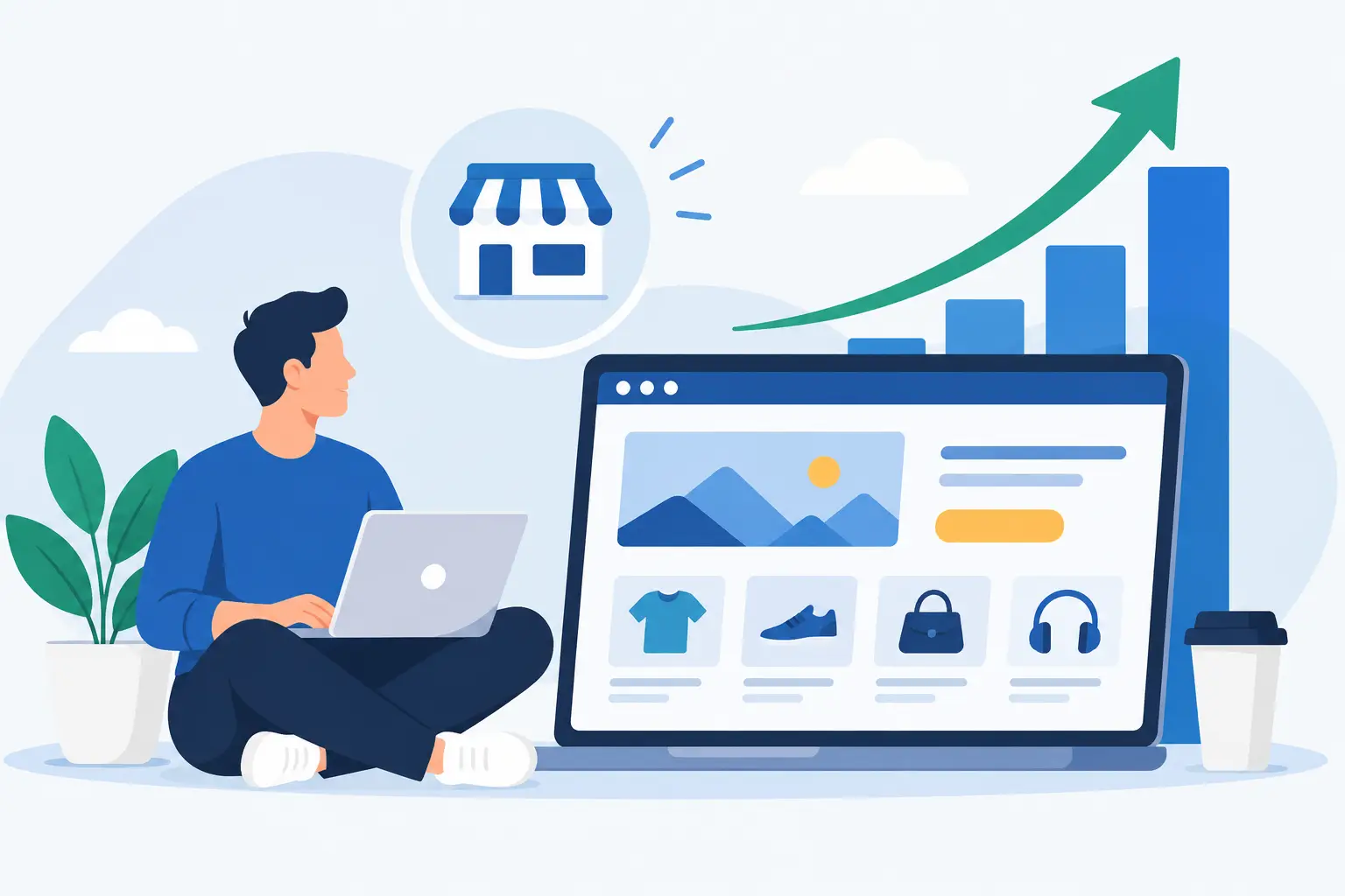 Hazır Site Kurarak İşinizi Hızla Büyütün