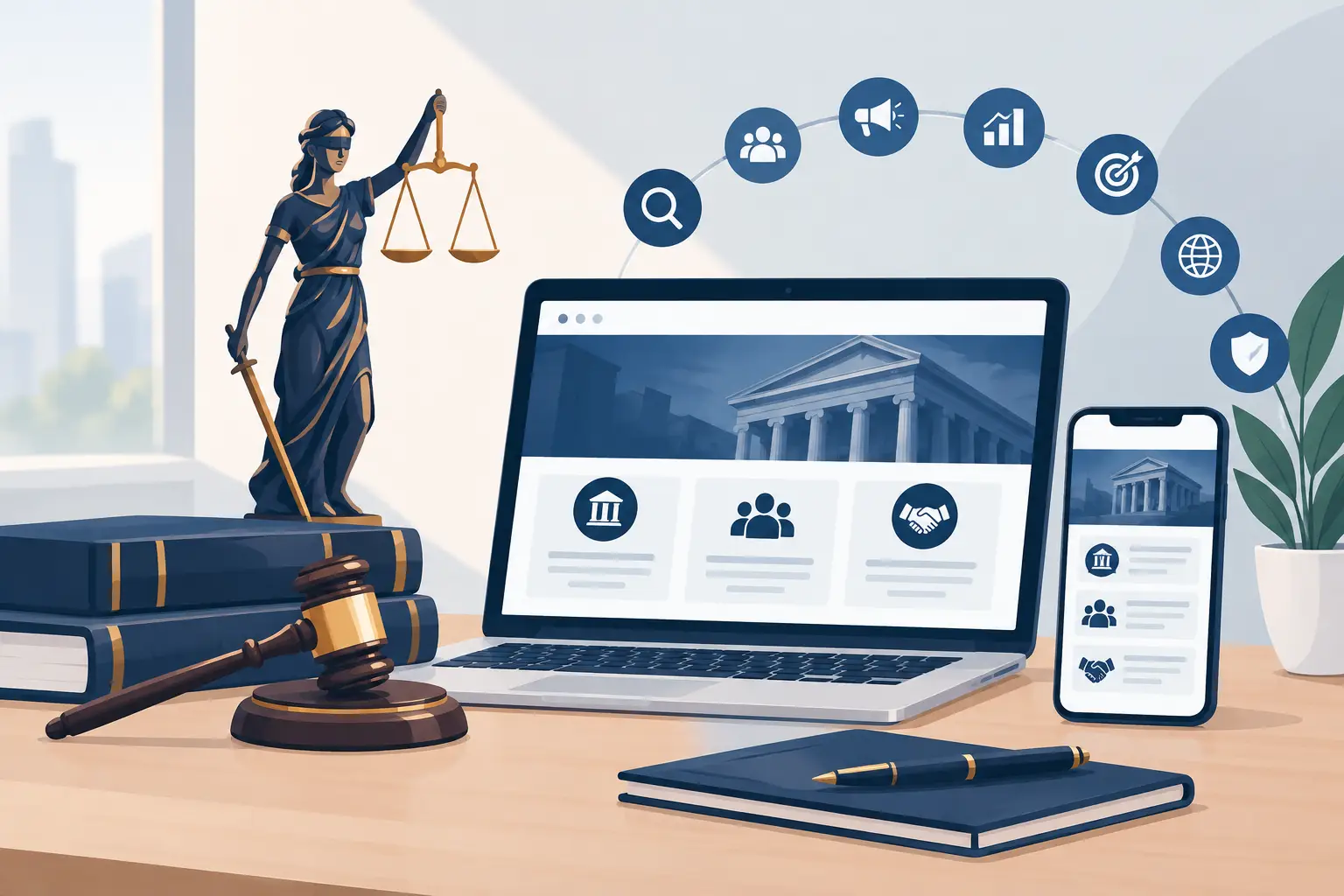 Hukuk Bürosu Dijital Tanıtım Rehberi: 8 Adım