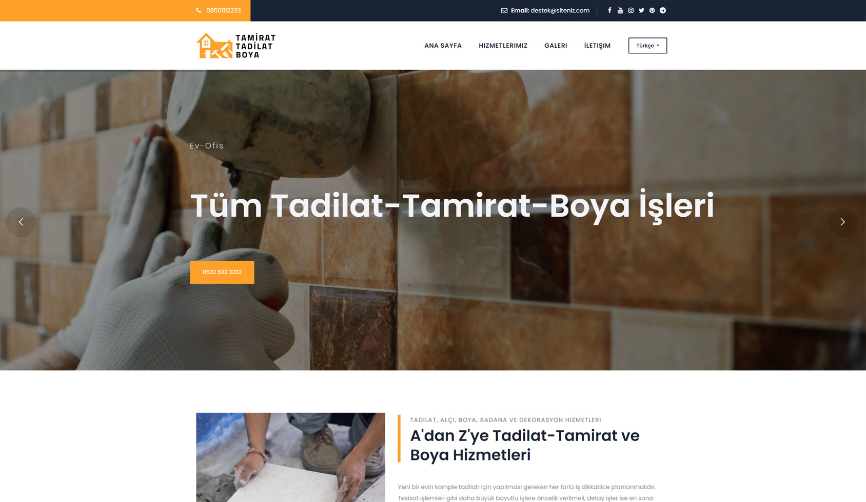 Tamirat-Tadilat-Boya