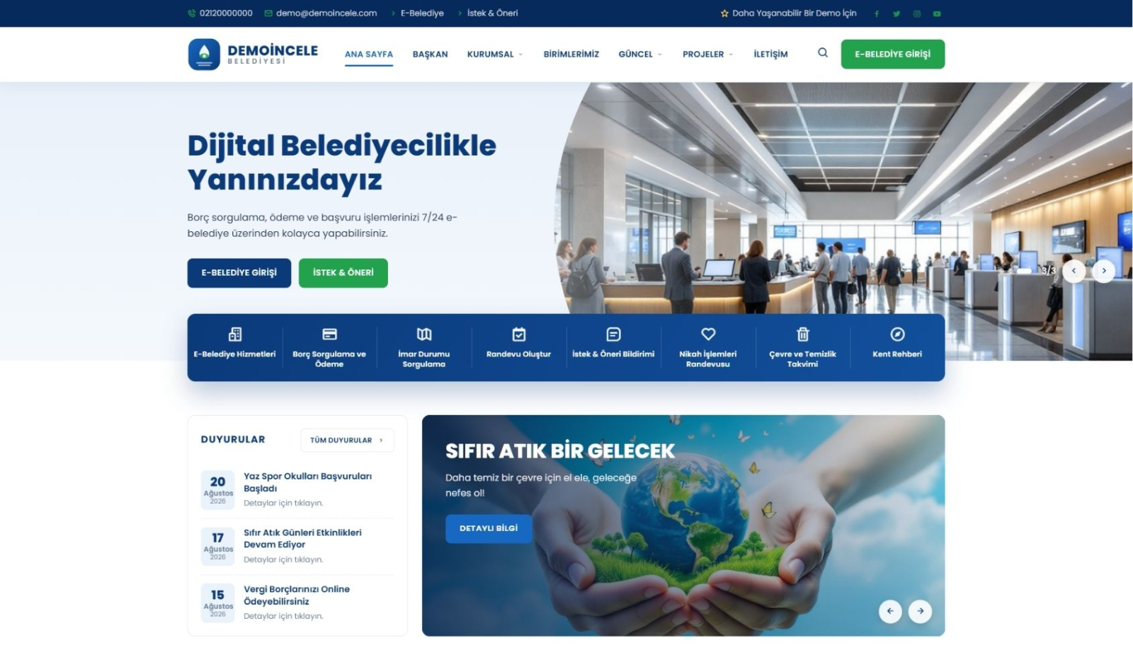 Belediye-Dernek Premium